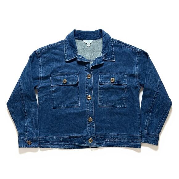 Crop Jean Jacket - Picture 1 of 2